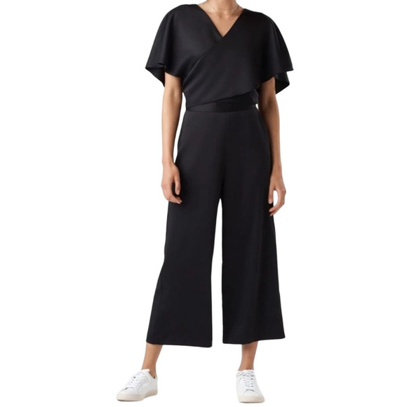Vetta The Cape Jumpsuit Black 4 - Picture 2 of 9